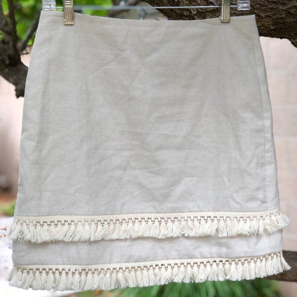 Ann Taylor Loft linen skirt